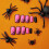 Halloween Press on Nails Pink Spider Web Fake Nails Medium Acrylic False Nails 24Pcs Reusable 2