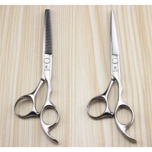 Professional Barber Scissors 6 Inch Stainless Steel Ultra Sharp Cutting Edge Ergonomic Salon Shears