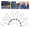 15pcs Zipper Pull Replacement Kit for Jeans, Quick Zipper  Set with Durable Tabs, No Tools Needed 3