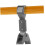 Bus Grab Handle Gray Triangle Shape Replacement for School Bus with Secure Grip and Quick Installation 4
