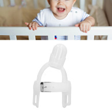 Silicone Baby Finger Protector Wrist Band, Safe Adjustable, 10cm Transparent