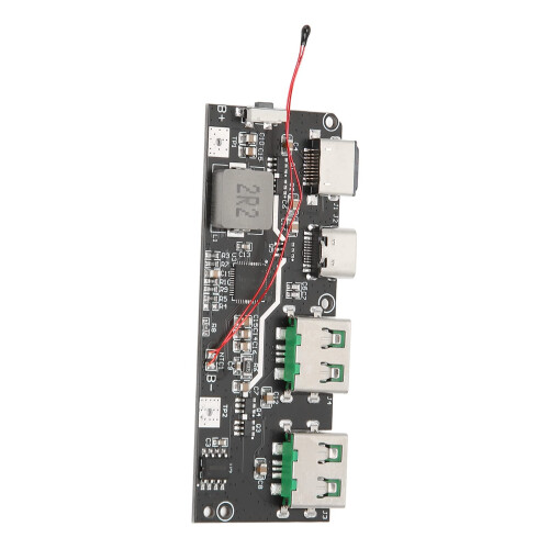 5Port USB Charging Module DualWay Fast Charger Board for Micro USB TypeC Devices 12V DC 1