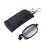 Folding Reading Glasses with Keychain, Blue Light Blocking +2.00 Metal Frame Black with Bag 1