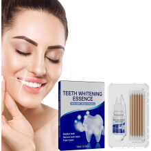 Teeth Whitening Kit with Gel, Fast Whitening Action and Gentle Enamel Care, At Home Teeth Stain Remover for Coffee and Wine