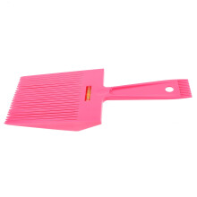 Men's Hair Cutting Comb with Versatile Tooth Spacing and Ergonomic Flat Profile for Precise Fades