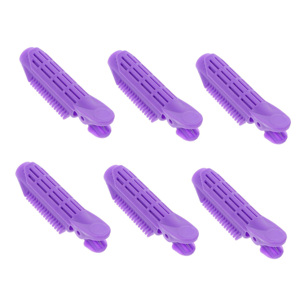 6pcs Hair Root Volume Clips Curling Rollers for Women Instant Lift and Natural Curls