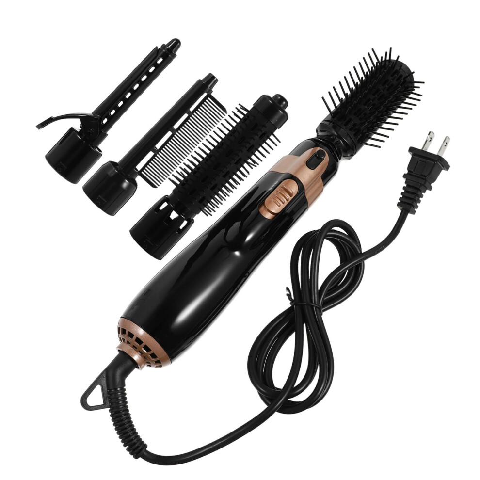Hair Curling Wand Instant Heat with 4in1 Detachable AntiScald Combs for Travel and Home Use