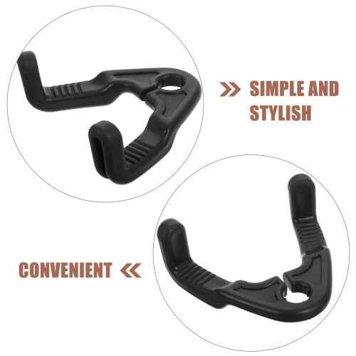 6pcs Car Backseats Hooks 2 in 1 Car Seat Headrests Hook 2