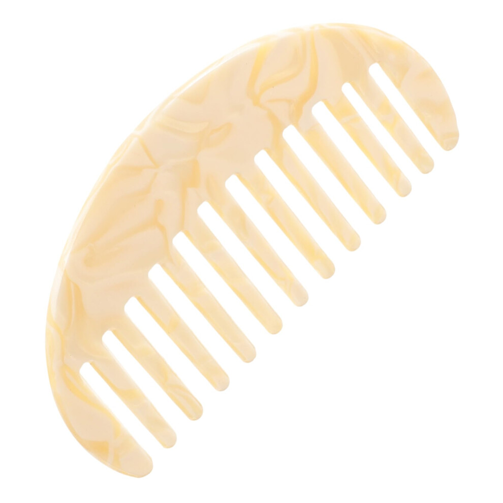 Unisex Wide Tooth Comb For Curly And Wet Hair, Antistatic Detangling, Travel Size, Breakage Prevention