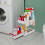 Large Capacity Under Sink Organizer, PP Material, White 6