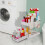 Large Capacity Under Sink Organizer, PP Material, White 7