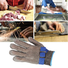 2Pcs Stainless Steel Cut Resistant Work Gloves – Corrosion Resistant, L, 25x10x1cm