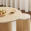 0.8m Oak Effect Round Dining Table with 4 Stools 4