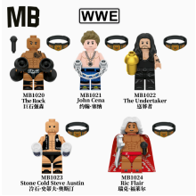 5pcs WWE Block Minifigure Kid Toy Fit Lego