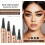 (01# Light Brown) QIC Waterproof Microblading Eyebrow Pen 4 Fork Tip Eyebrow Pencil 3D Tattoo Pencil 5