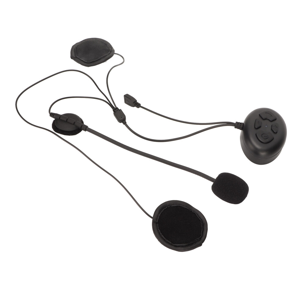 Dk11 Bluetooth Headset For Motorcycle Helmets, 450Mah, Black 9361389925539
