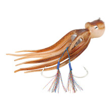 Lifelike Inkjet Octopus Lures 300g TPE & Steel for Fishing