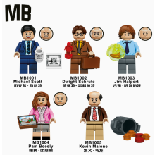 5pcs The Office Block Minifigure Kid Toy Fit lego