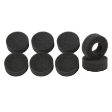 8 Stück Schwarzes Schwammreifen-Einsatz-Inlay für 1-Zoll RC-Kletterauto-Reifen