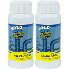 Fast Foaming Drain Cleaner Powder, Powerful Pipe Dredge Cleaner for Kitchen and Toilet Unclogging (2pcs)