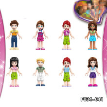 8Pcs Friends Girls Mini Figures Building Blocks Toys Gift Fit Lego