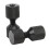 Black Aluminium 2 Hole Connector Pins Set 17