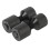 Black Aluminium 2 Hole Connector Pins Set 21