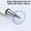 Stylus Pen for Touch Screen with  Sensitivity and Ergonomic Grip, White Capacitive Pen for iPad and Android Tablets 3