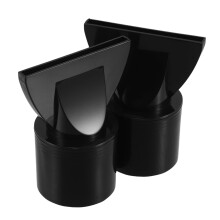 2pcs Hair Dryer Concentrator Nozzle Blow Dryer Attachment for Precise Airflow and Faster Drying