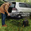 Outsunny Mesa de Camping Negro 95 x 55 x 50 cm 4