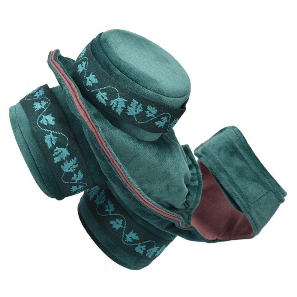 Moxibustion Cover Set with Smoke Reduction Filter Layer, Heat Resistant Fabric for Home Therapy