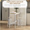 Homcom Conjunto de Bar Bicolor 105 x 40 x 90 cm 5
