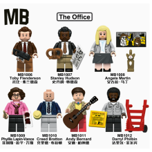 7pcs The Office Block Minifigure Kid Toy Fit Lego