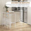 Homcom Conjunto de Bar Bicolor 105 x 40 x 90 cm 6