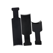 Hair Coloring Board and Hair Dye Comb Set with Arc Design, Precise Sectioning, 3 Sizes for Salon and Home