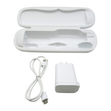 Travel Charger Case with AC Adapter and US Cable for Philips Sonicare HX31 HX62 HX65 HX66 HX67 HX68 HX69 HX89 HX91 Series