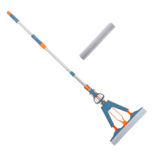 Sponge Mop for Tile Floors  Absorbency Wet and Dry Use Easy Grip Design for Home Cleaning