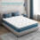 King Size Hybrid Pocket Spring Mattress Medium Firm 2