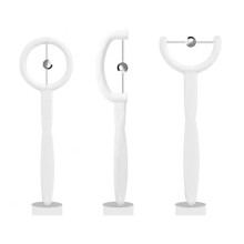Tongue Trainer Set White for Speech Therapy, Targeted Tongue Strength and Oral Motor Exercise Tool
