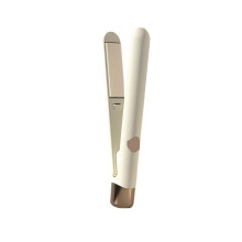 White Hair Curling Iron with Adjustable Temperature and Fast Heat Up for All Hair Types