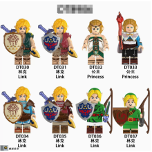 8pcs The Legend of Zelda Block Minifigure Kid Toy