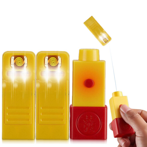 USB Rechargeable Electric Lighter with Remote Control, Flameless Ignition for Candle, Camping, Kitchen