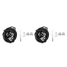 2Stück 400 cm Home Gym Fitness LAT Pulldown-Kabel Ersatz, Einstellbare Länge für Seilzugmaschine