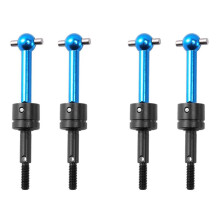 4 Stück Metall Universal Antriebswelle Antriebswelle CVD 53792 für TT-01 TT01 TT-02 TT02 TA04 1/10 RC Car Upgrades Teile