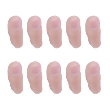 10X Soft Thumb Tip Finger Fake Magic Trick Vinyl Toy Funny Prank