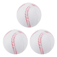 3X BéIsbol Deportivo BéIsbol de Impacto Reducido 10 Pulgadas Pelota Suave para Adultos Y JóVenes