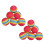 100Pcs  Swing Training Aids Indoor Practice Sponge Foam Rainbow Balls 2