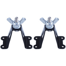 2X 1/10 Spare Tire Rack,Metal Rear Spare Tyre Bracket Wheel Holder Carrier for 1/10 Axial SCX10 RC4WD D90 CC01