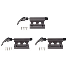 3X Bike Fork Mount Bicycle Truck Bed Roof Bike Rack Bike Fork Mount Block Truck Mount for MTB Road Bike Silver