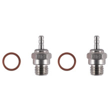2X N4 Hot Glow Plug Spark for HSP 70117 1/10 1/8 RC Buggy Truck Vertex SH Nitro Engine Parts